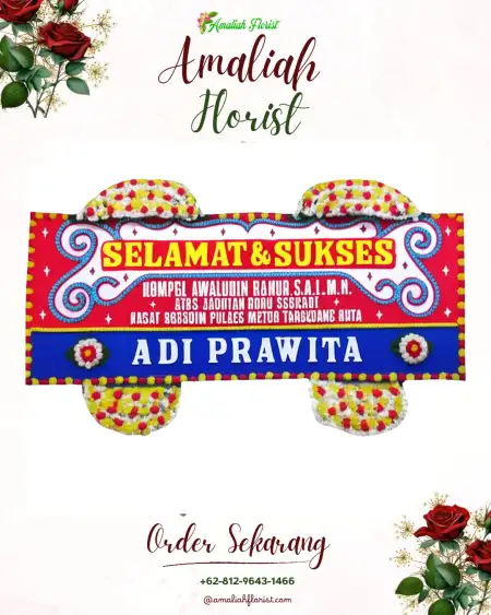 Papan Bunga Ucapan Selamat Kluwih